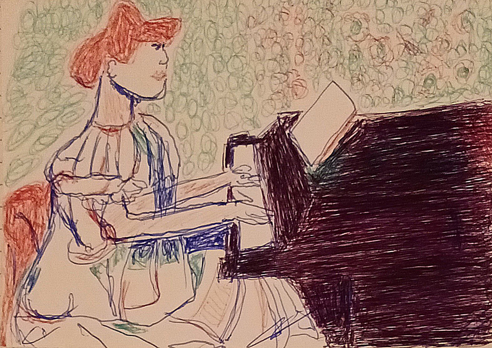 Lire la suite à propos de l’article Henri de Toulouse-Lautrec – Misia Natanson au piano
