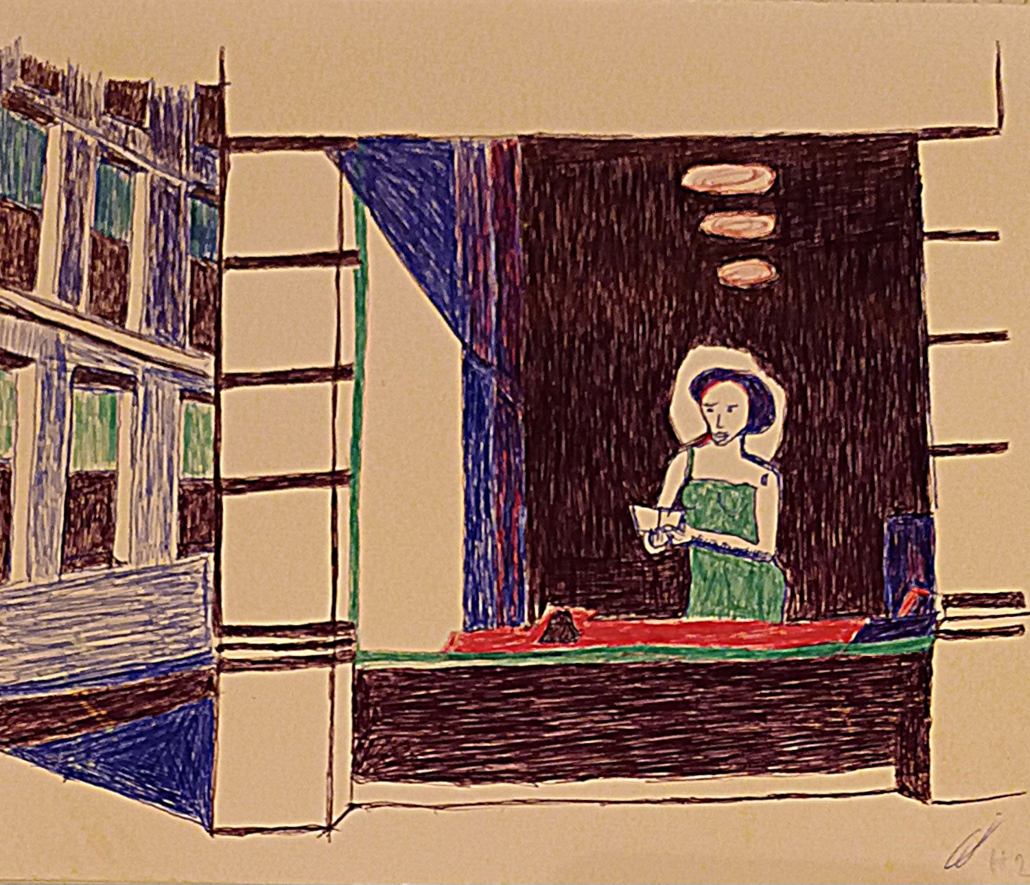 Lire la suite à propos de l’article Edward Hopper – New York Office